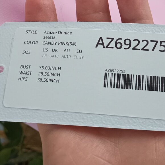 New Azazie Chiffon Dress - Picture 4 of 9